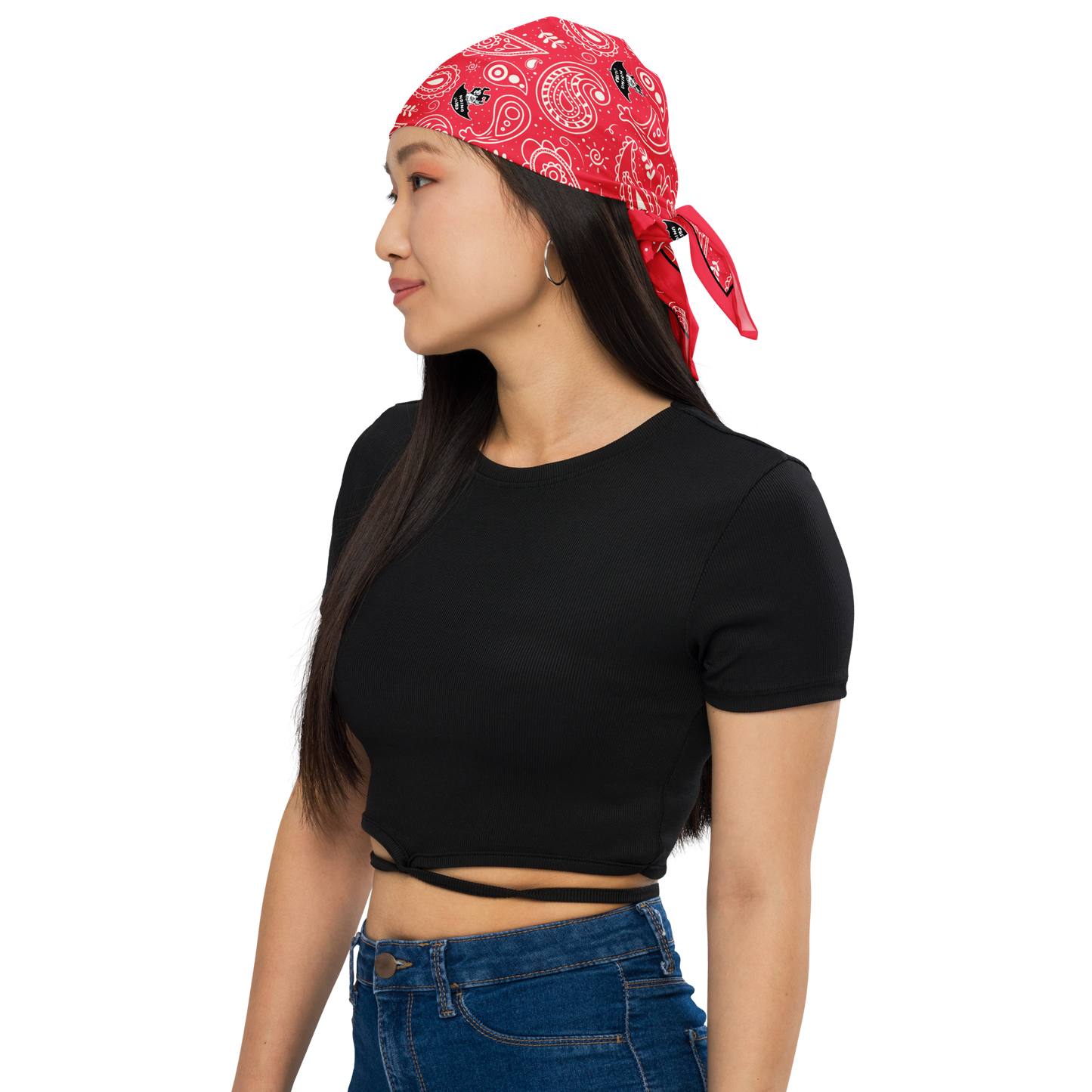 Umbrella Man Red Bandana