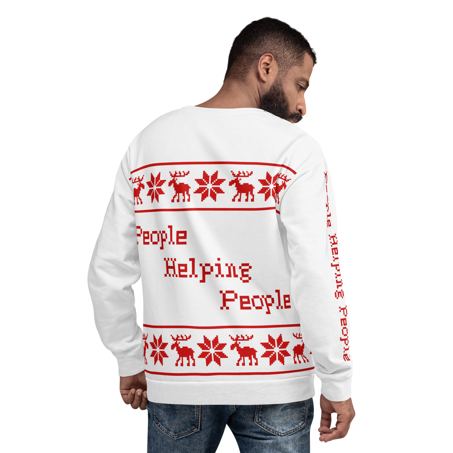 NEW Umbrella Man Holiday Sweatshirt
