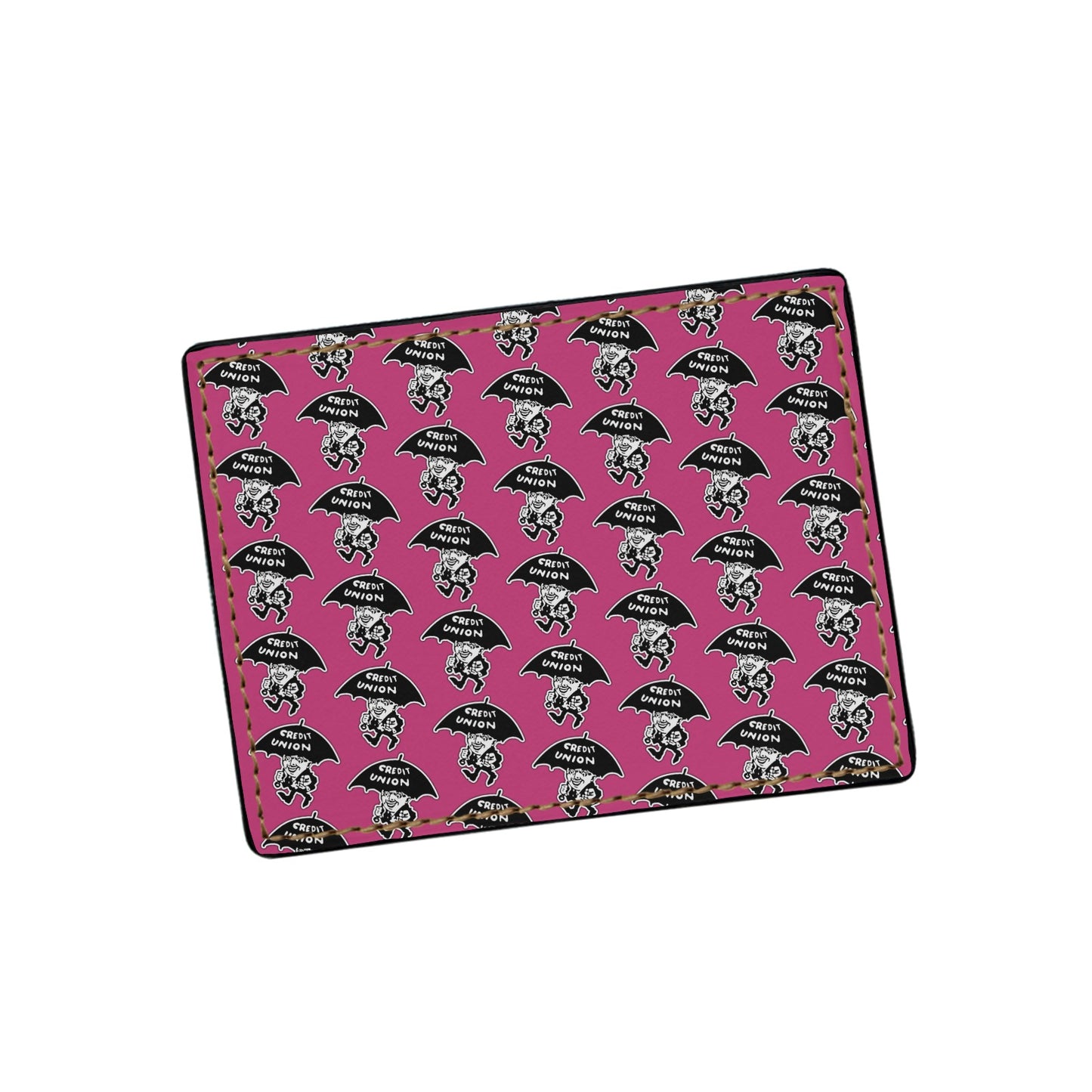 Two-Sided Card Holder/Wallet (Pink)