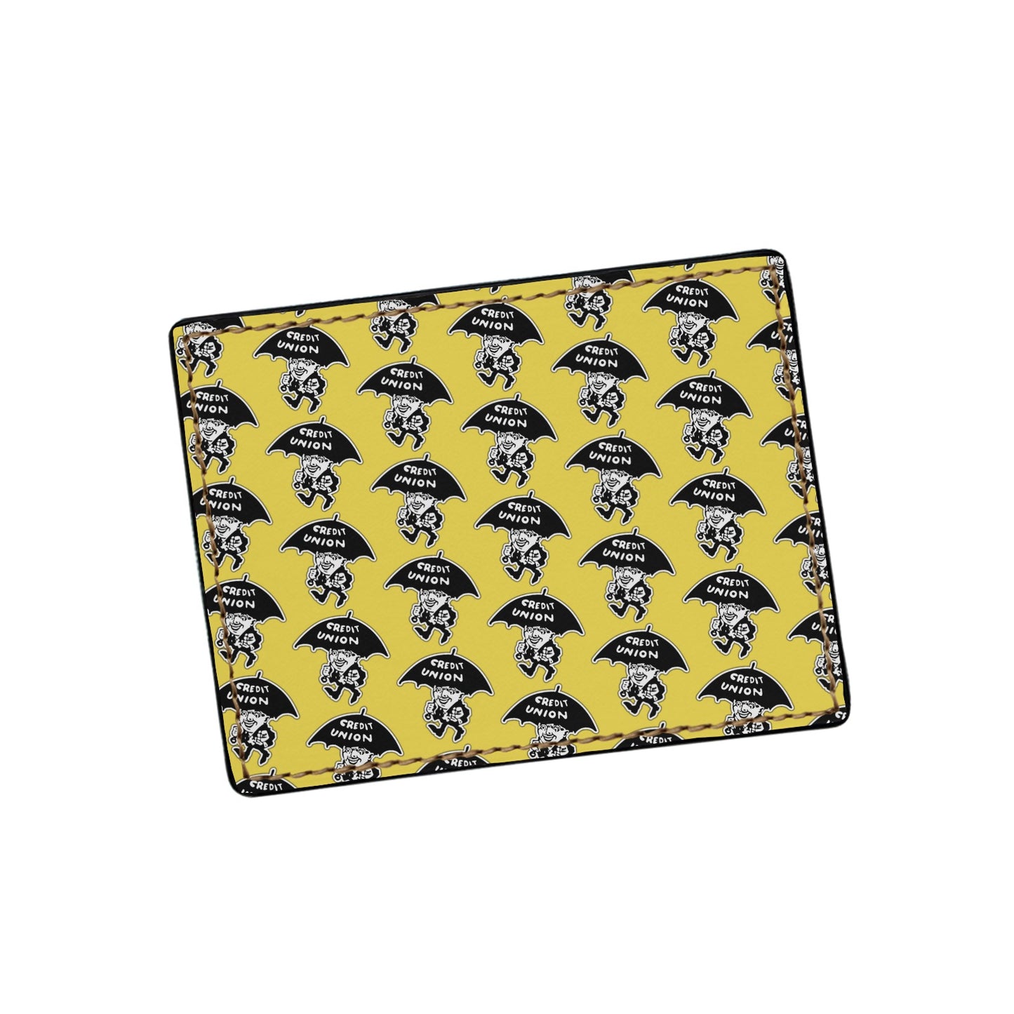 Two-Sided Card Holder/Wallet (Yellow)