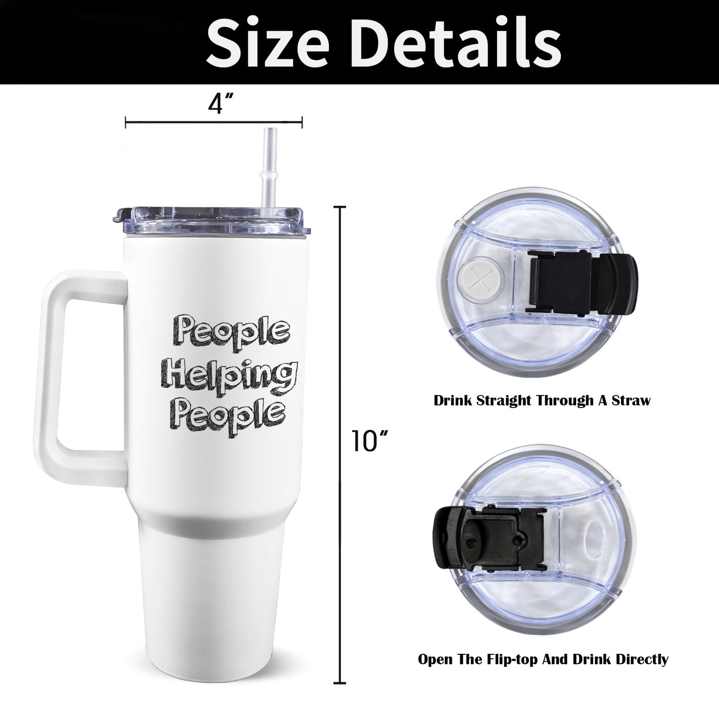 40oz Umbrella Man Stanley-Style