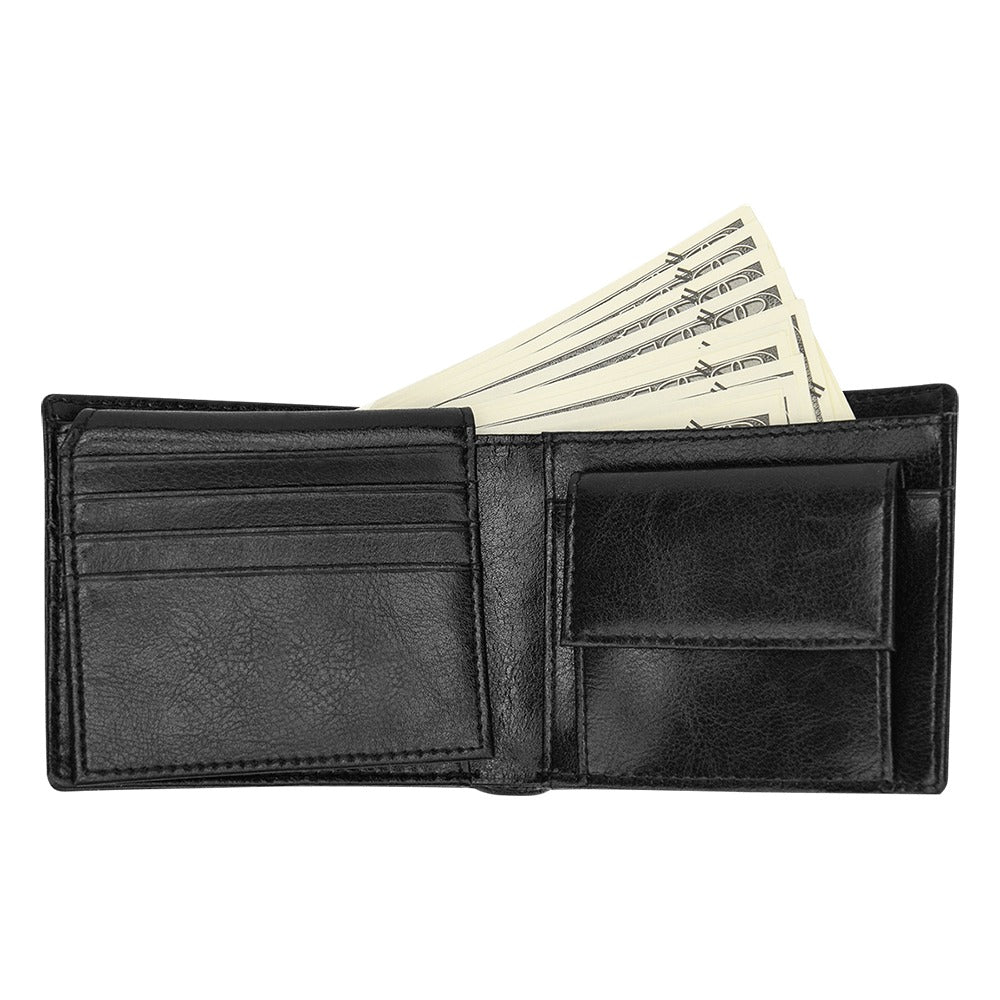 Credit Union Wallet Bifold Wallet w/ Coin Pocket