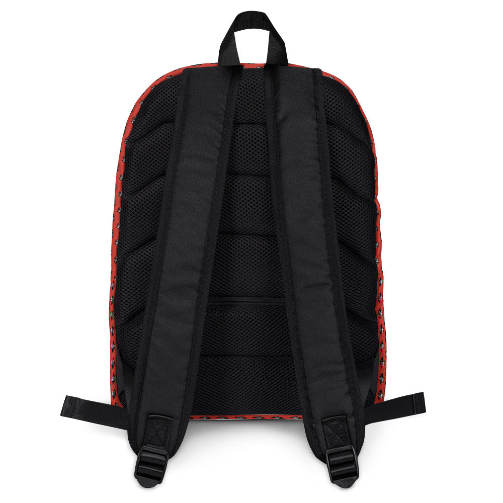 Credit Union Umbrella Man Backpack - Red