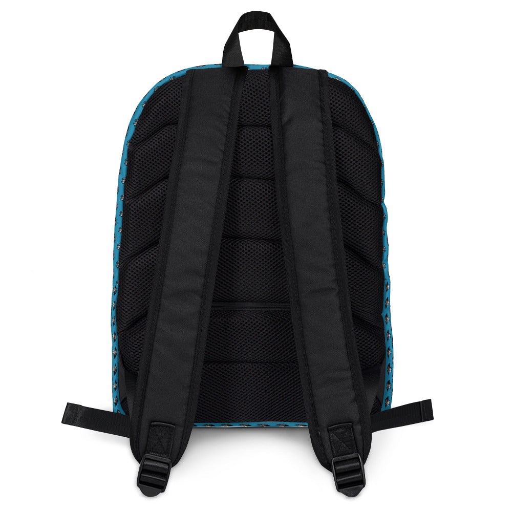 Credit Union Umbrella Man Backpack - Blue