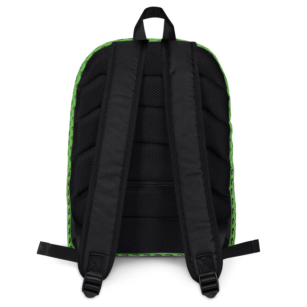 Credit Union Umbrella Man Backpack - Green