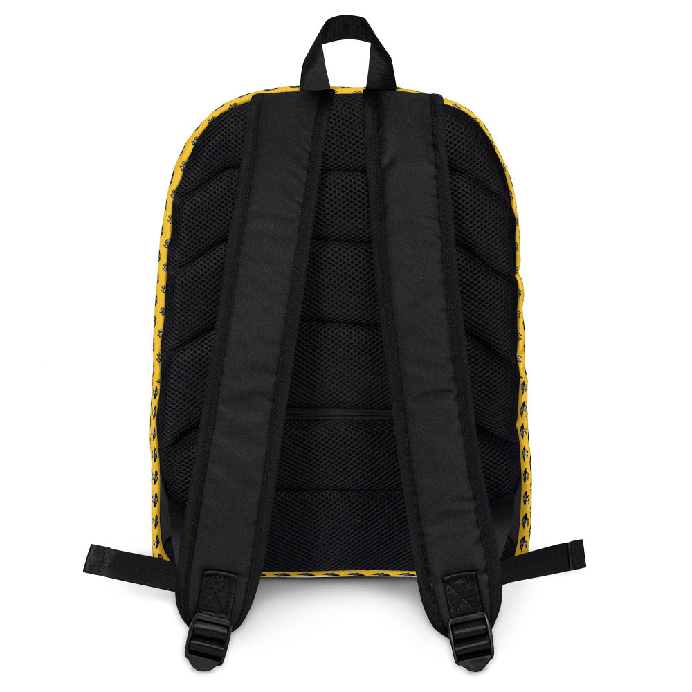 Credit Union Umbrella Man Backpack - Yellow