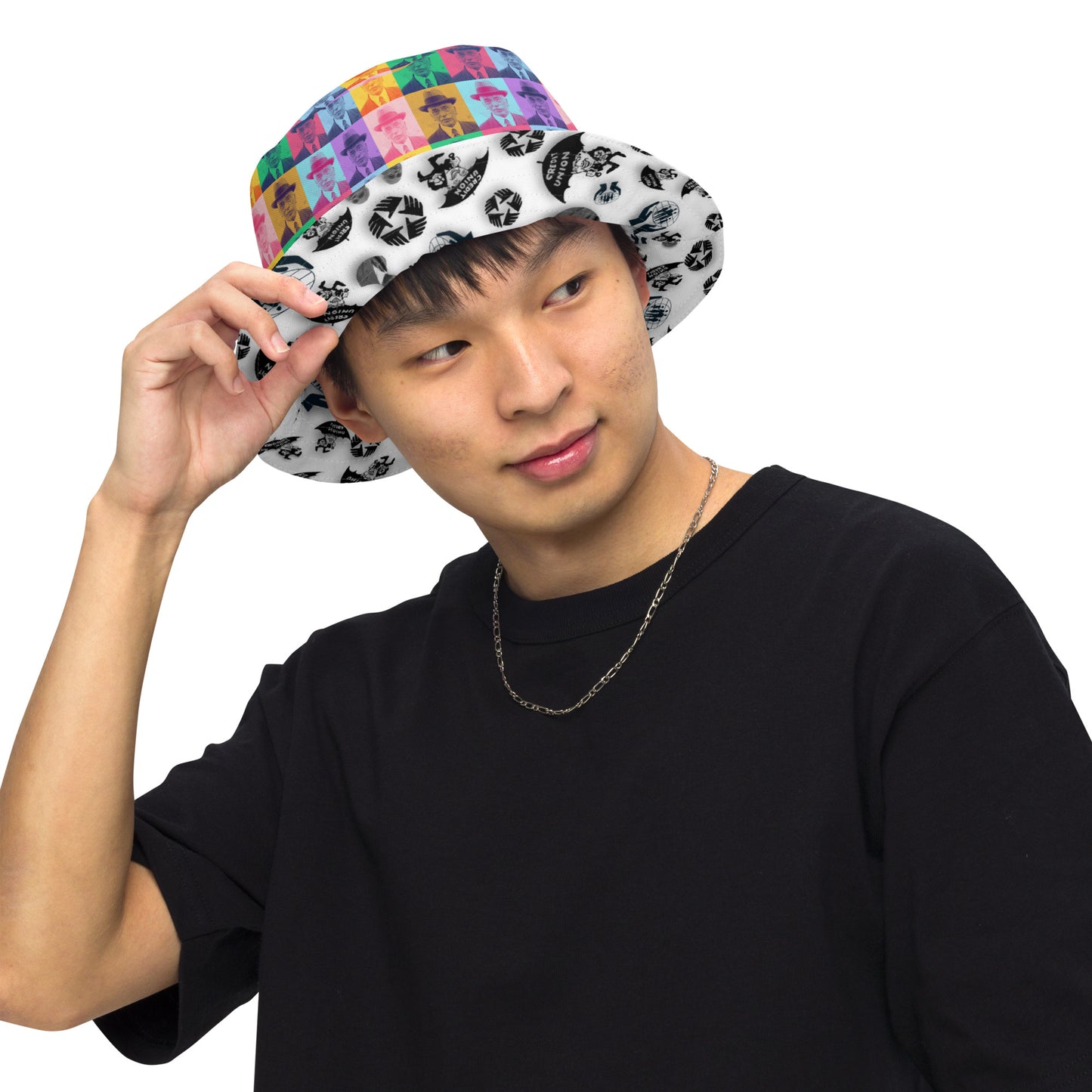 Ed Filene Collage Reversible Credit Union bucket hat