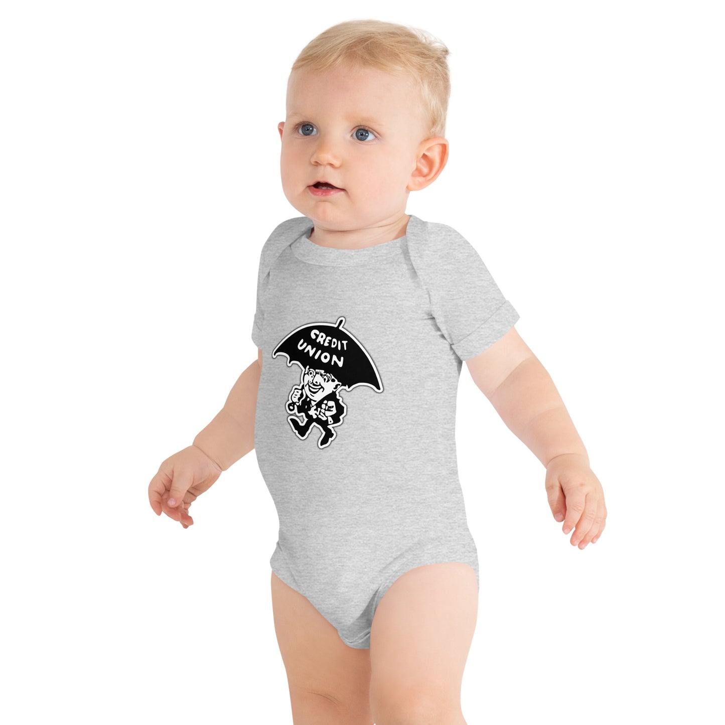 Baby Umbrella Man Onesie