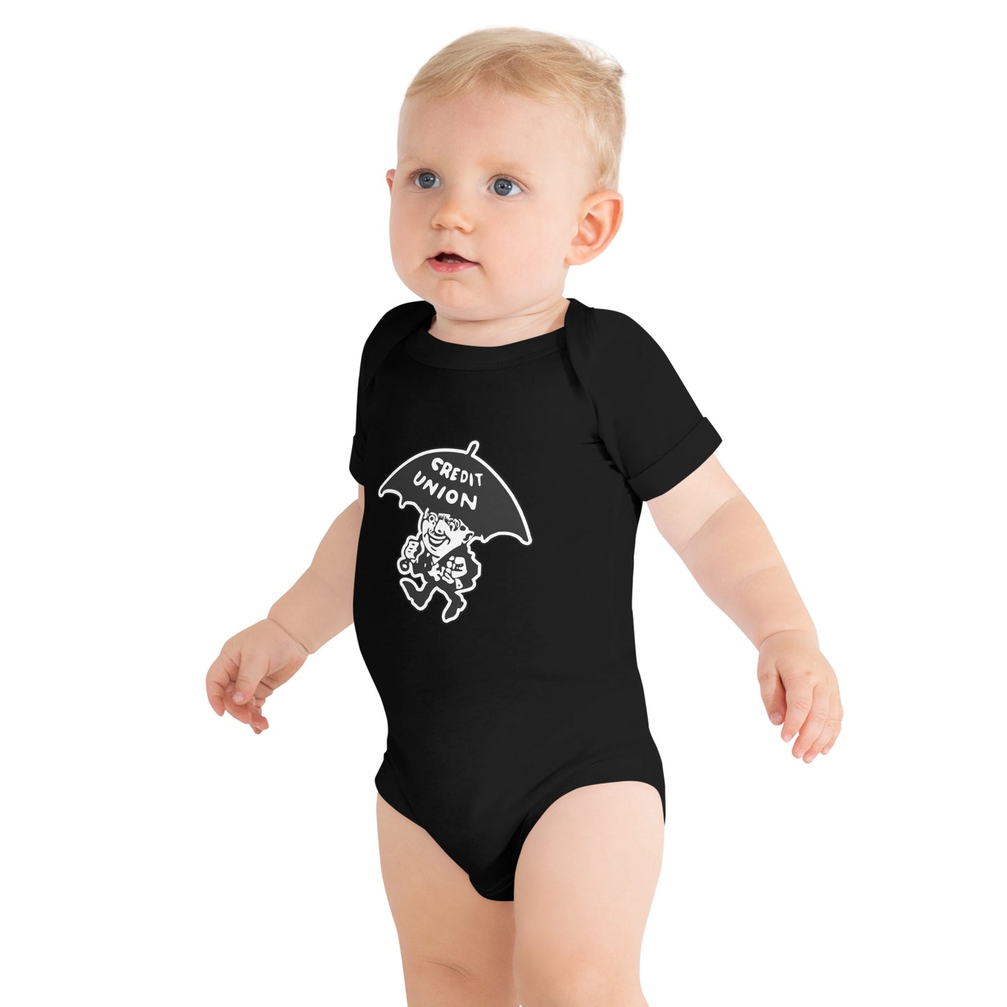 Baby Umbrella Man Onesie