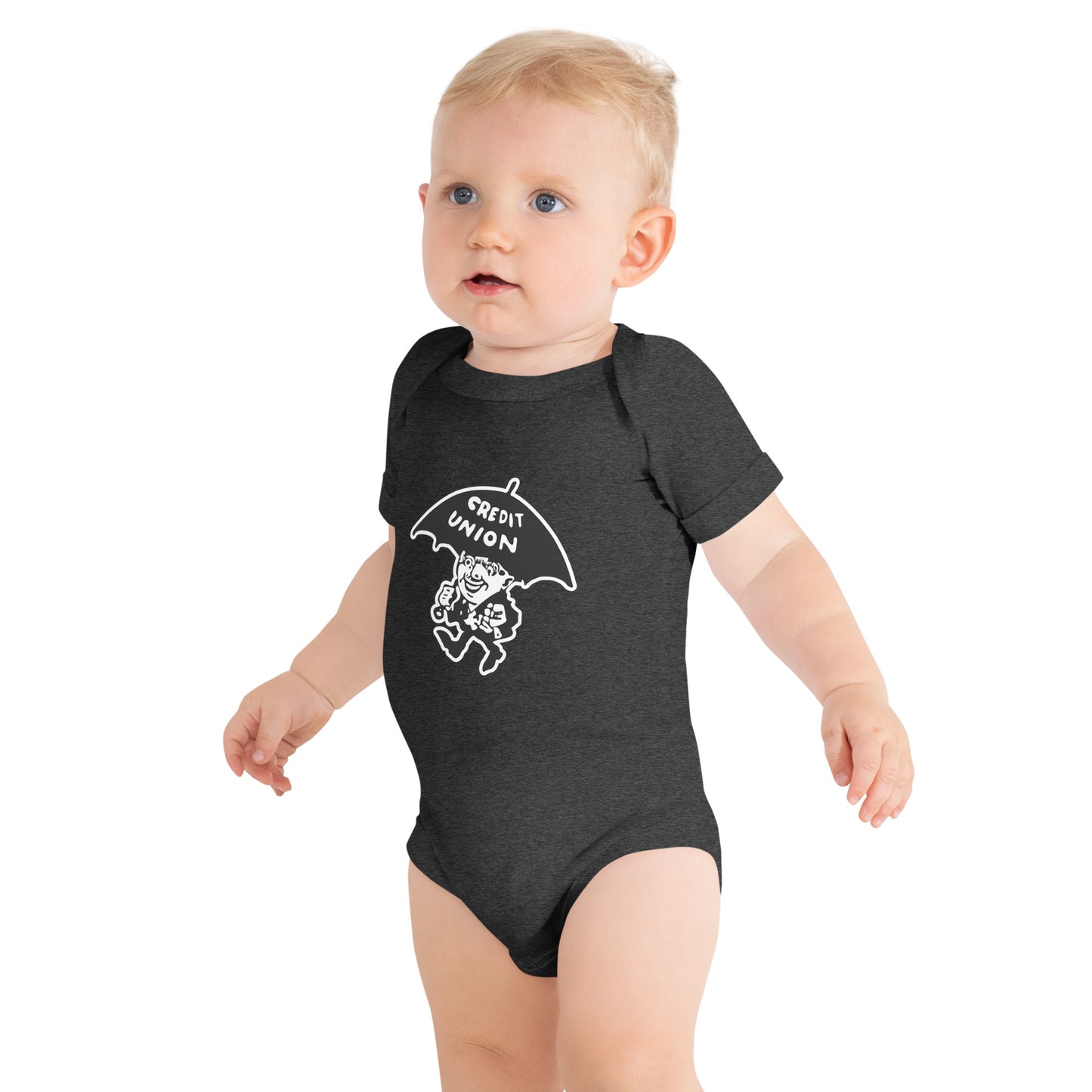 Baby Umbrella Man Onesie