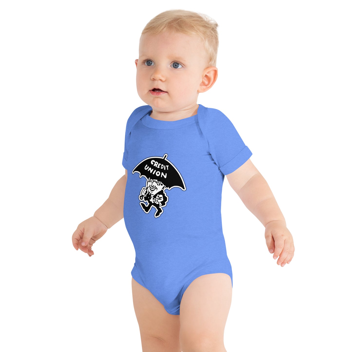 Baby Umbrella Man Onesie