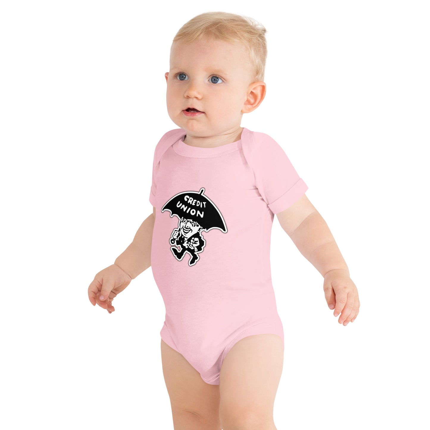 Baby Umbrella Man Onesie