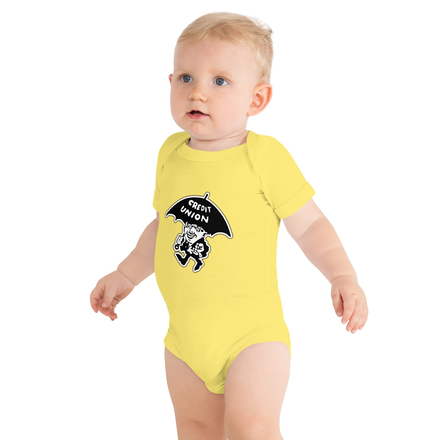 Baby Umbrella Man Onesie