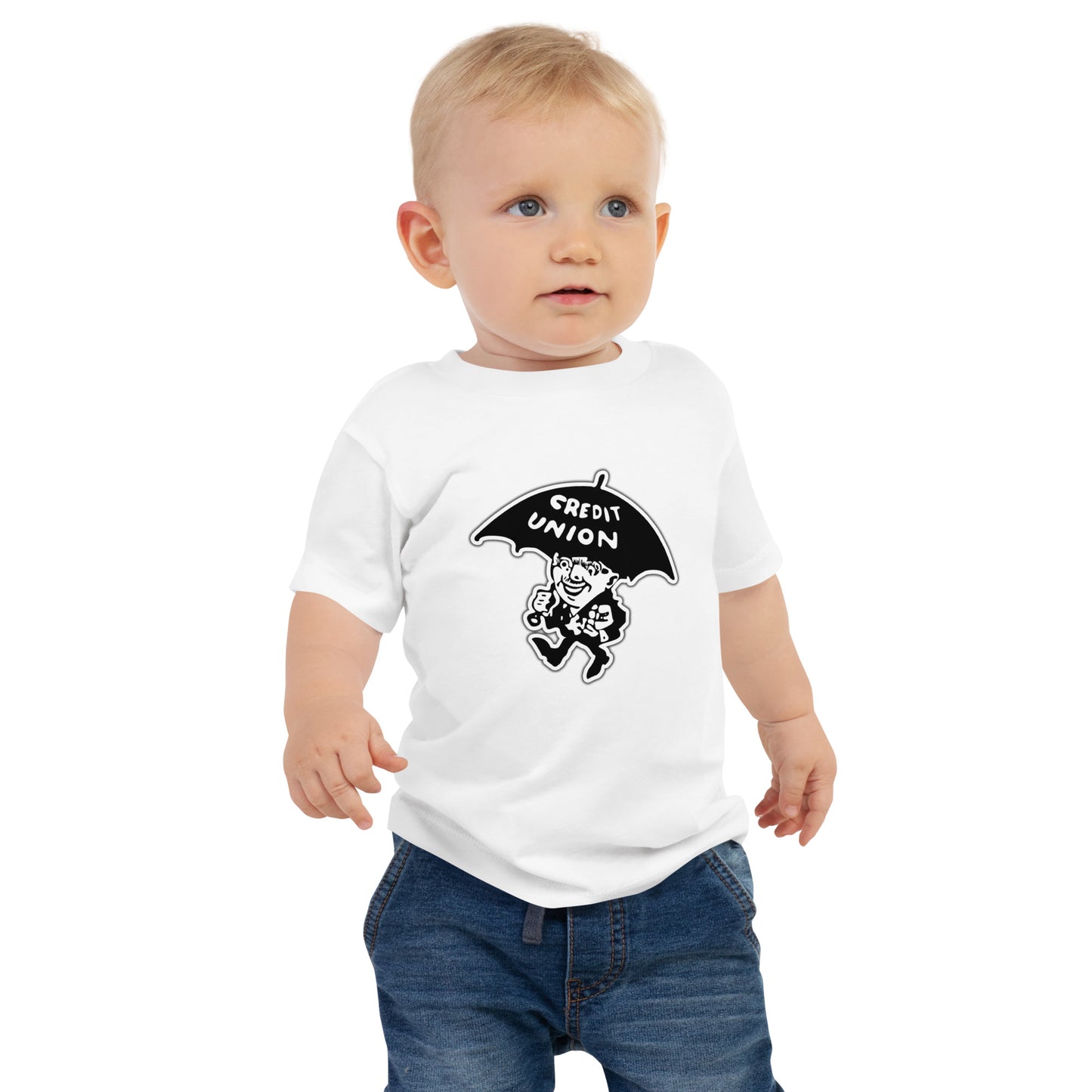 Baby Umbrella Man Jersey Short Sleeve Tee