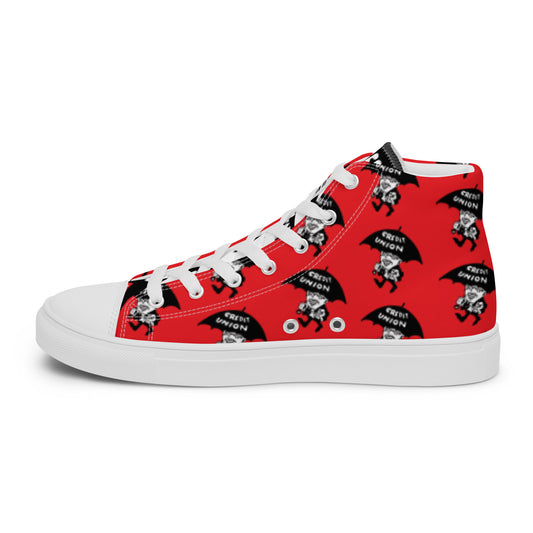 Credit Union Umbrella Man Canvas Shoes