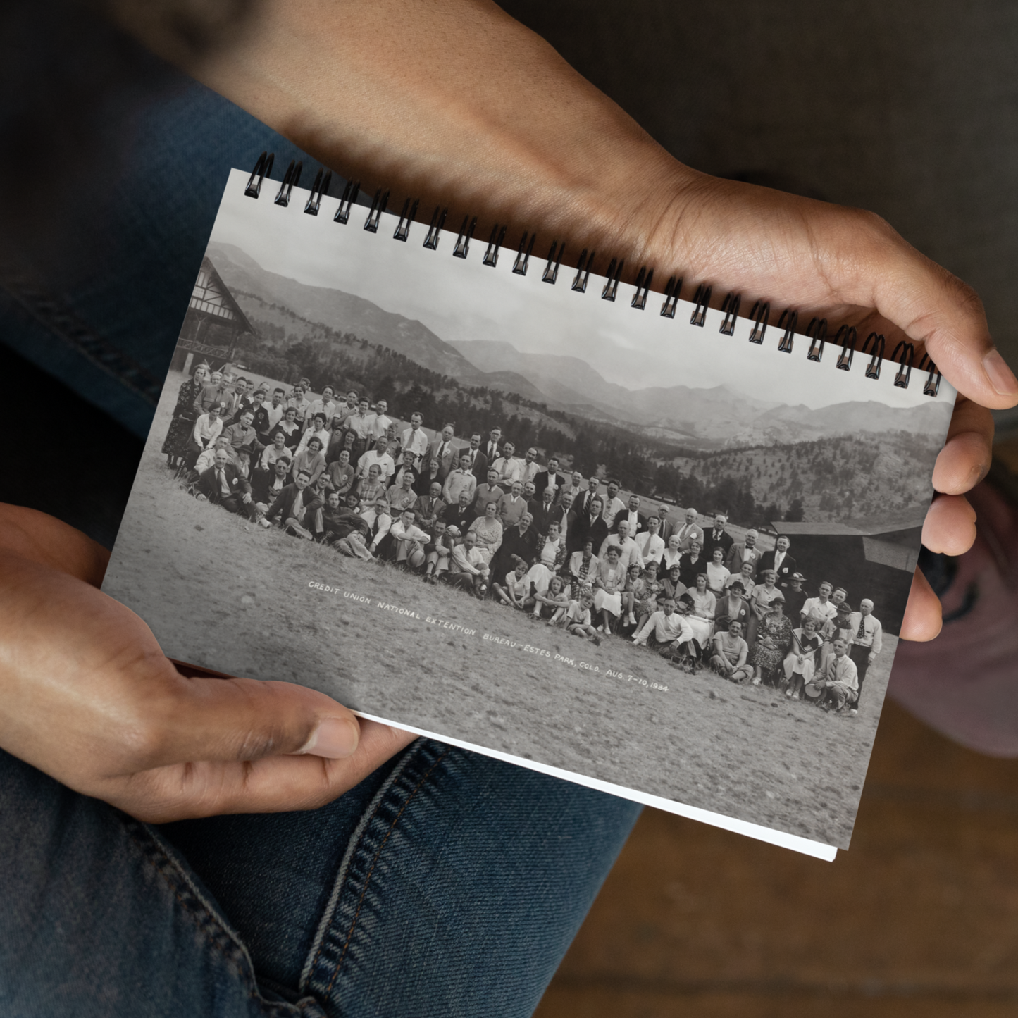 1934 Estes Park Spiral Notebook