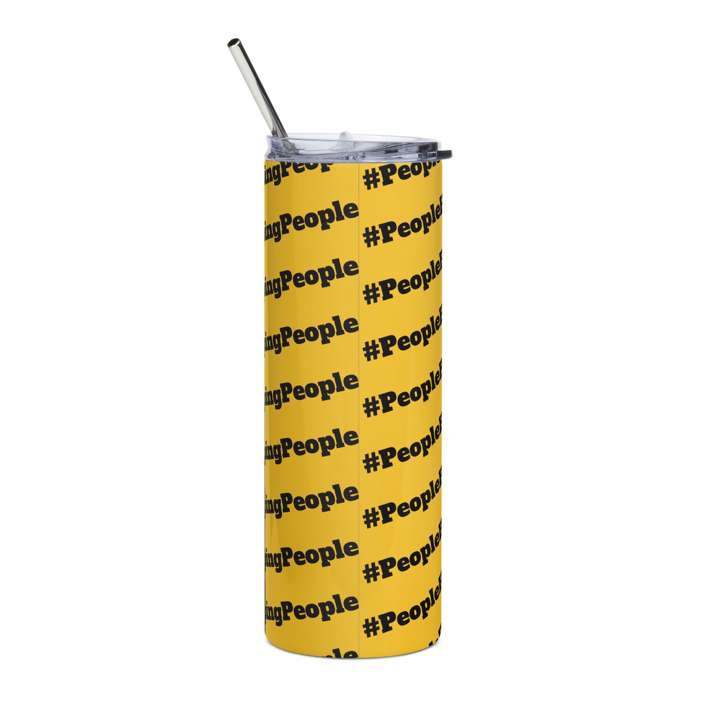 Umbrella Man Tumbler - Yellow