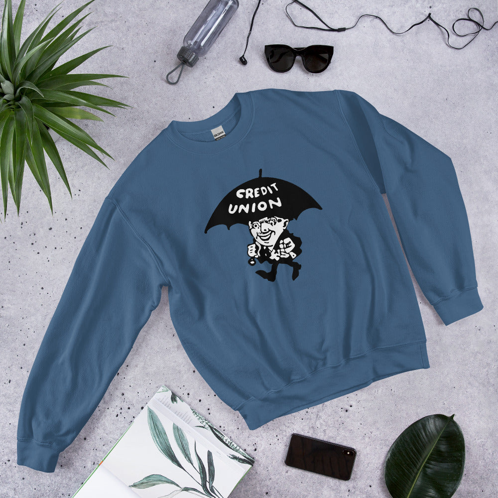 Umbrella Man Crewneck Sweatshirt