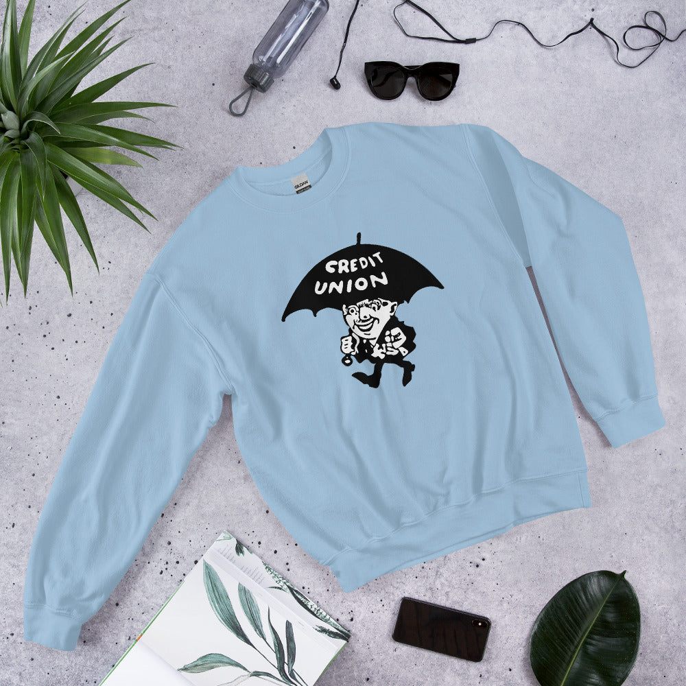 Umbrella Man Crewneck Sweatshirt