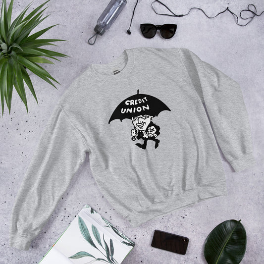 Umbrella Man Crewneck Sweatshirt