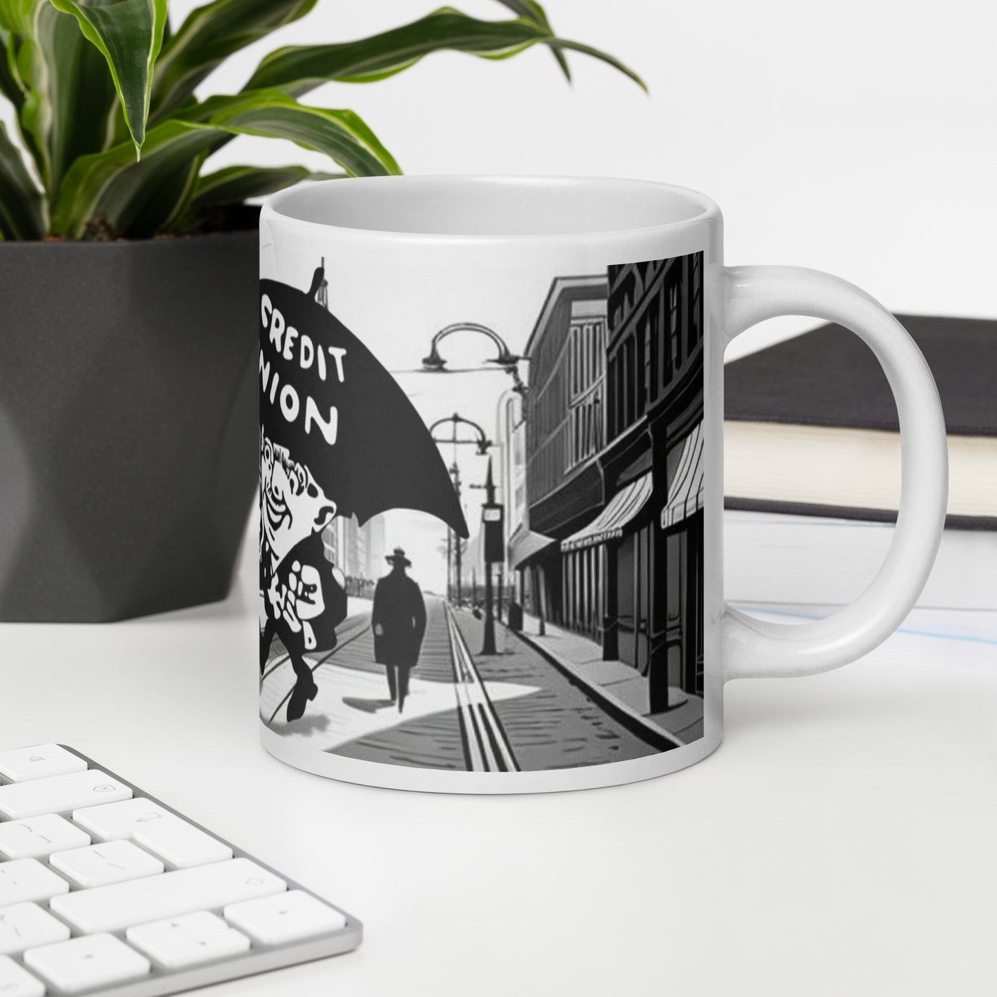 Umbrella Man Mug