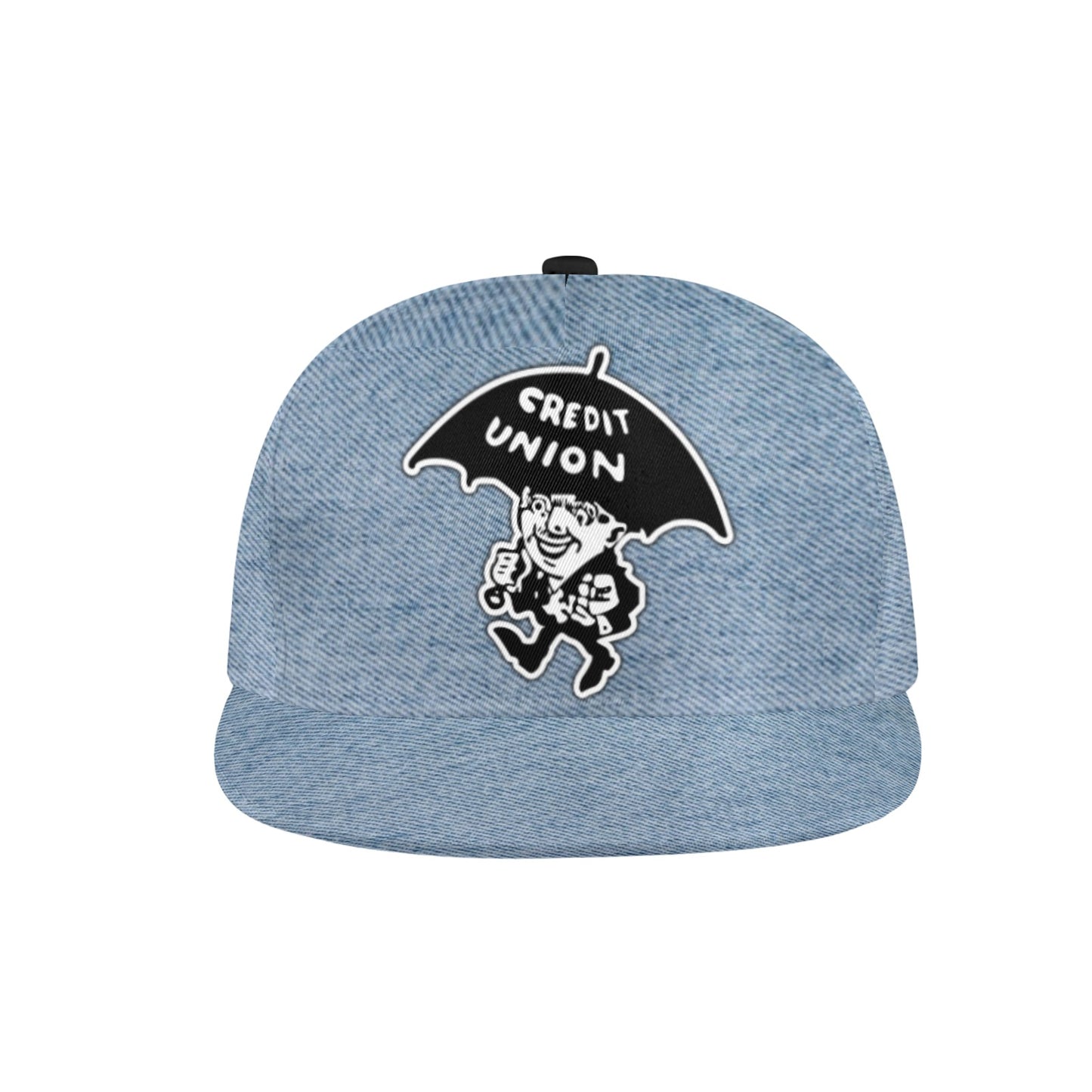 Credit Union Umbrella Man Snapback Hat