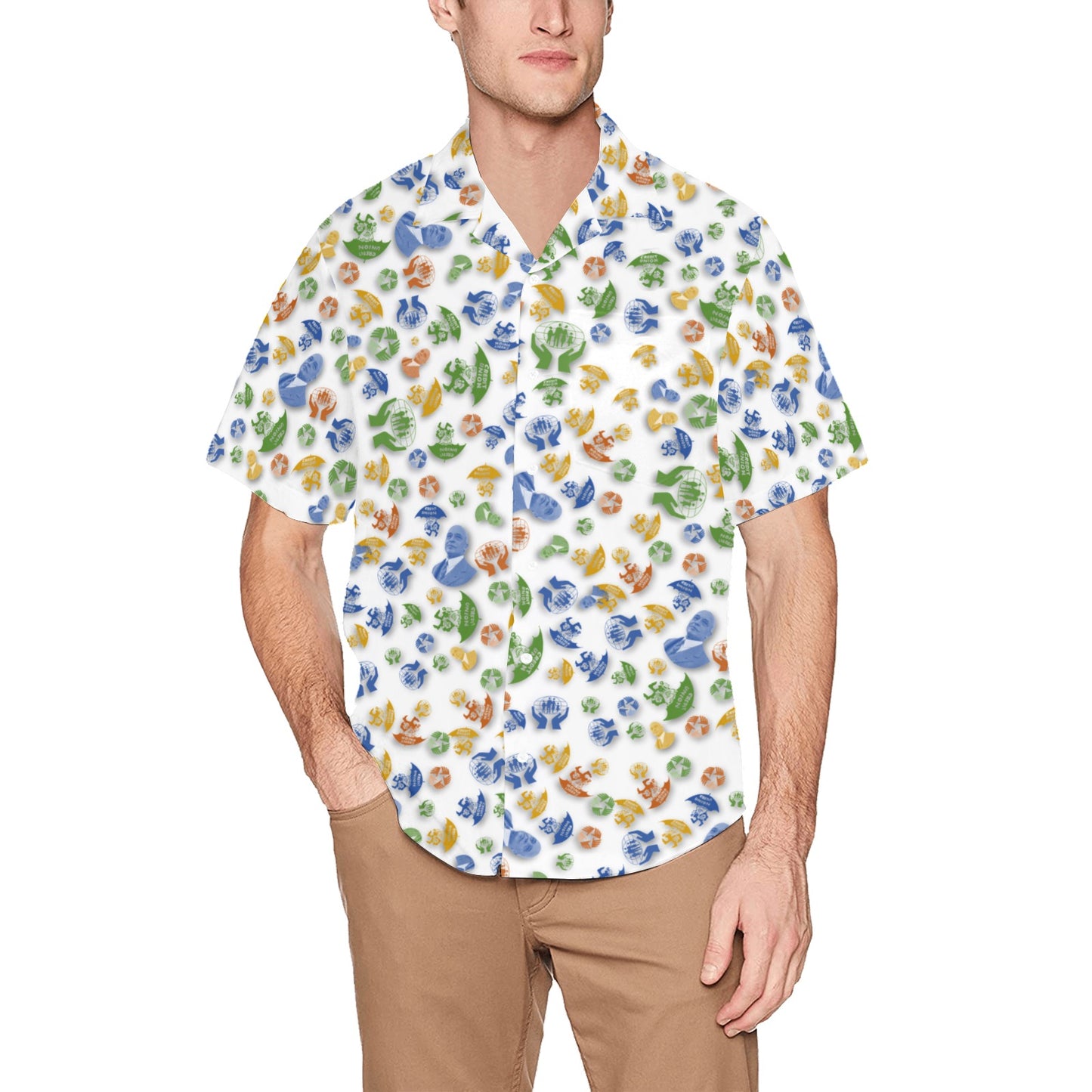 Ed Filene Umbrella Man Hawaiian Shirt